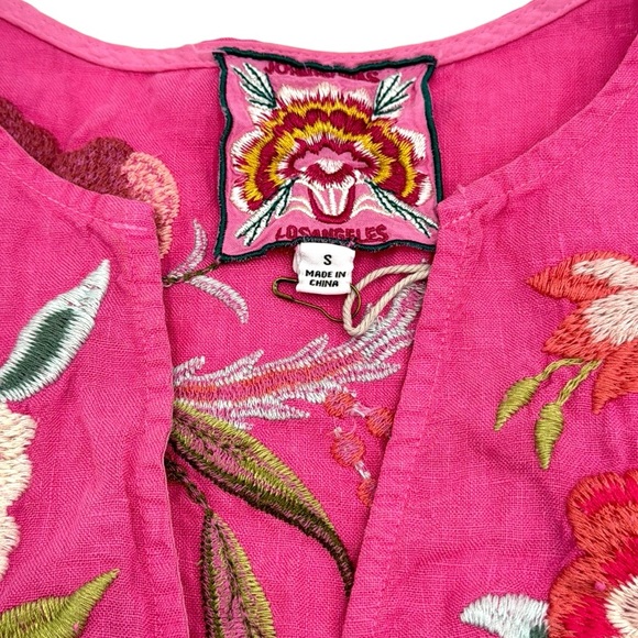 Johnny Was Joya Linen Tank Dress Size Small - Picture 10 of 16